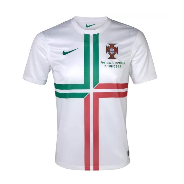 2012 Portugal Away Euro Cup Final Retro Jersey