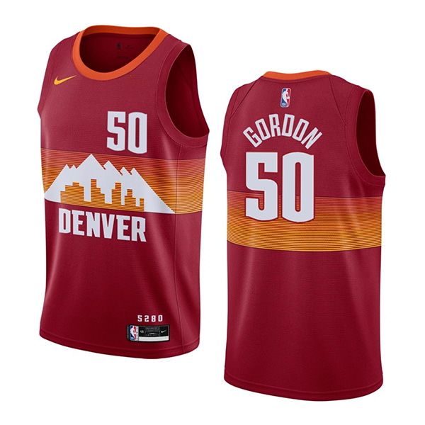 Denver Nuggets Jamal Aaron Gordon #50 Red Swingman Jersey