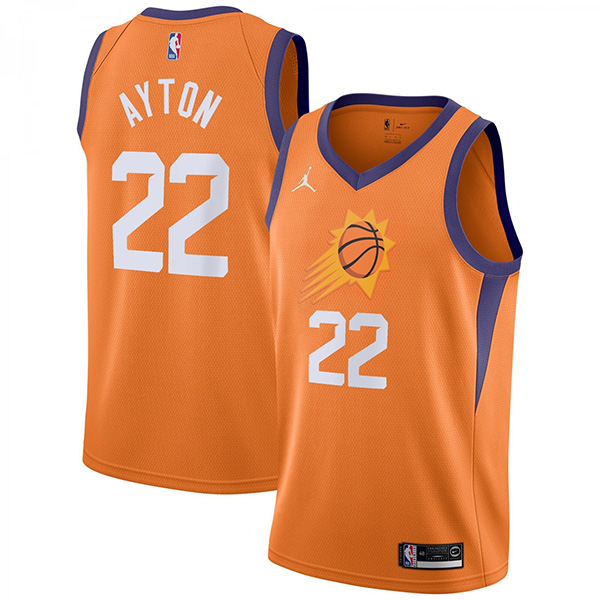 Phoenix Suns Jordan Deandre Ayton #22 Orange Swingman Jersey