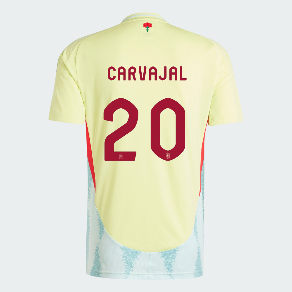 2024 Spain CARVAJAL 20 Away Jersey
