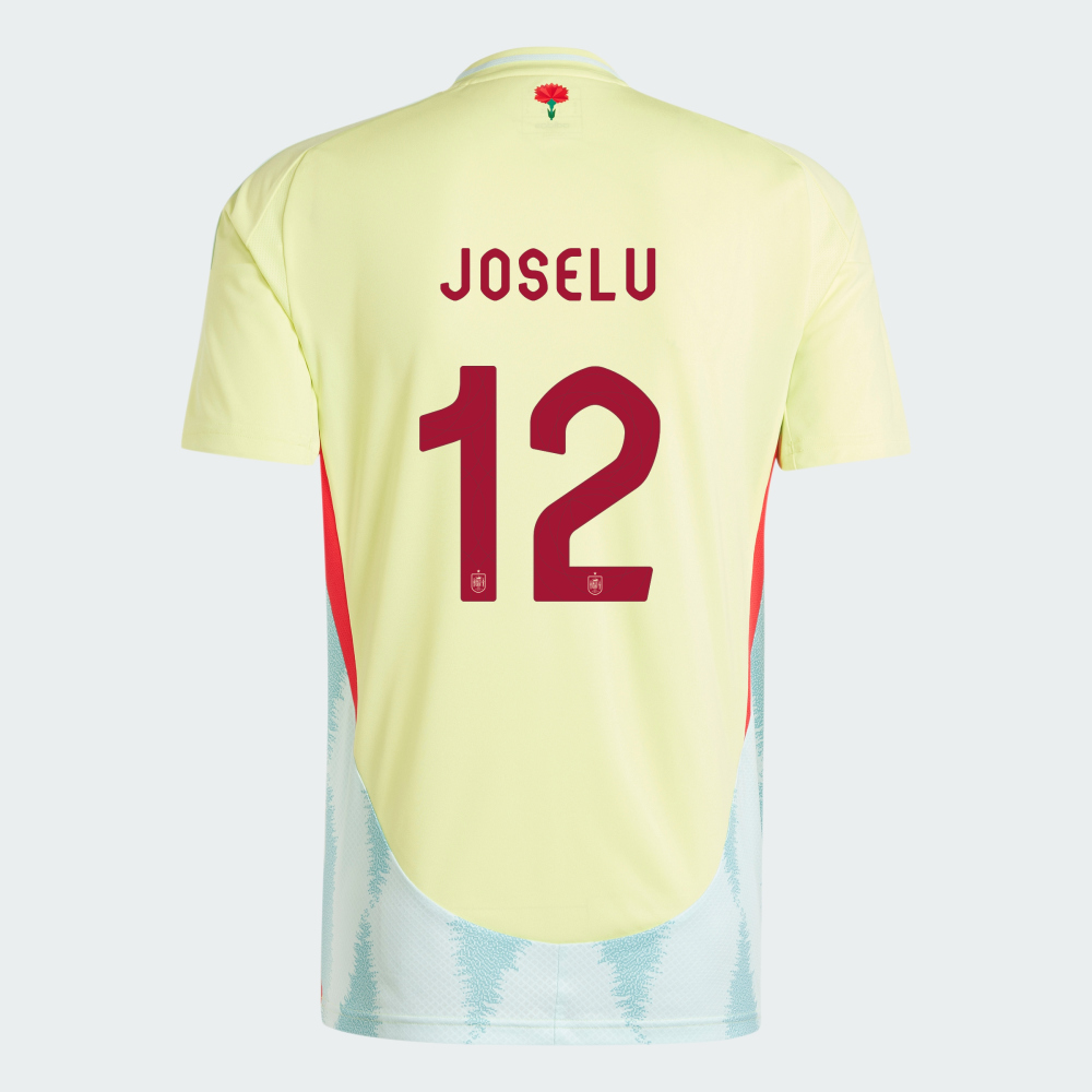 2024 Spain JOSELU 12 Away Jersey