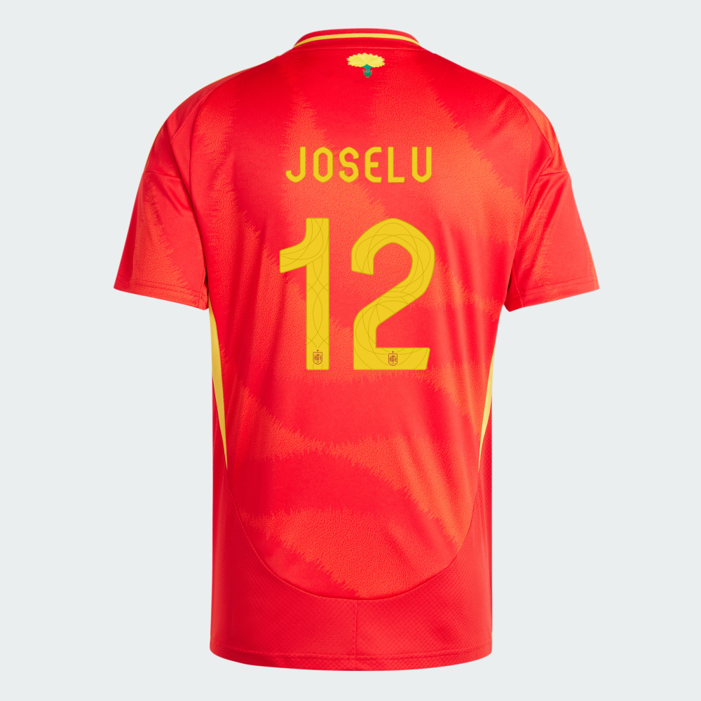 2024 Spain JOSELU 12 Home Jersey