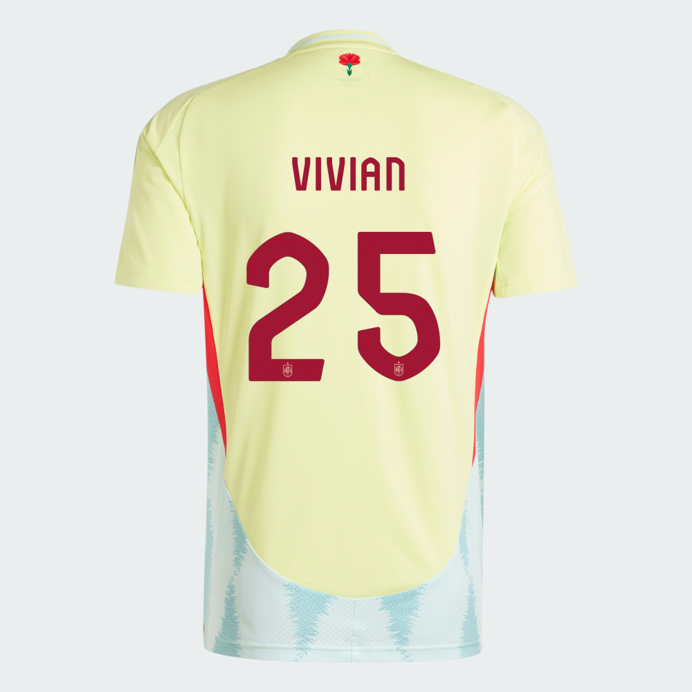 2024 Spain VIVIAN 25 Away Jersey