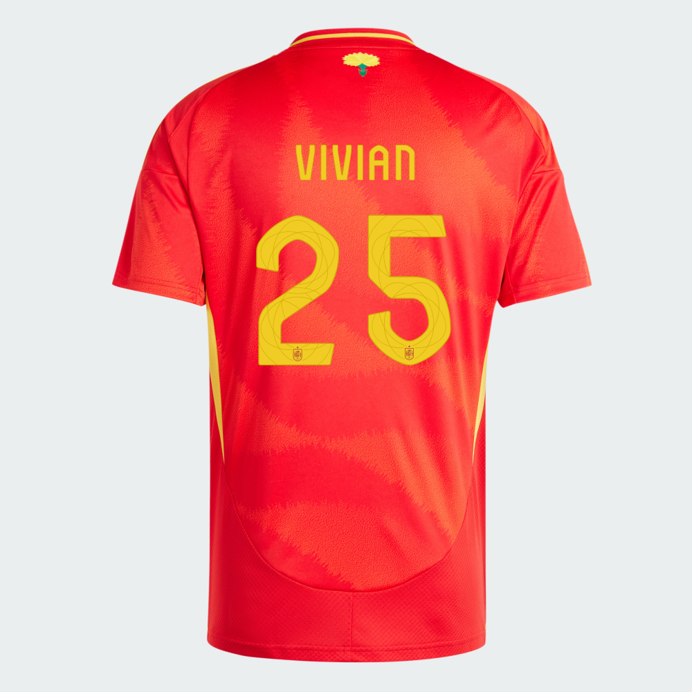 2024 Spain VIVIAN 25 Home Jersey