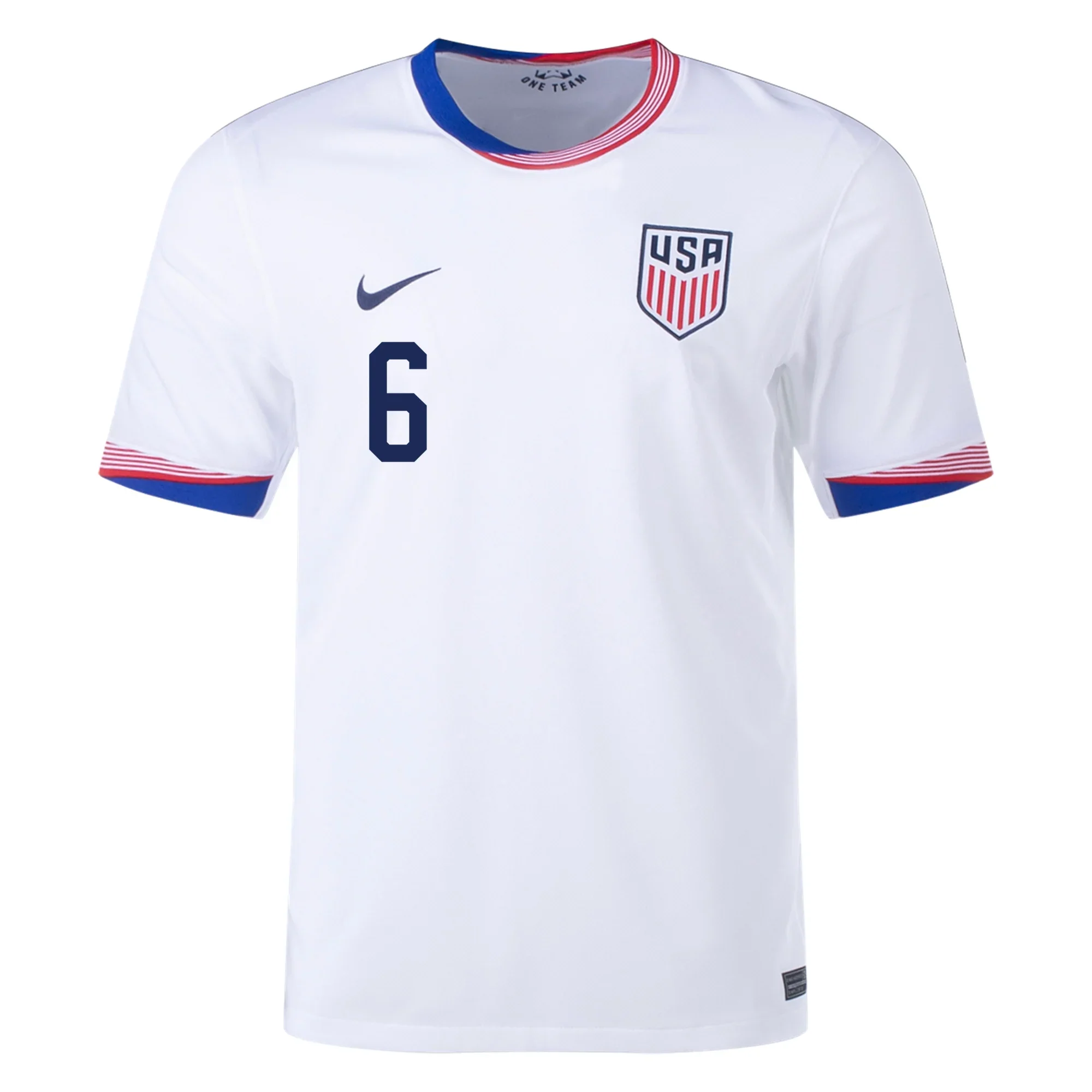 2024 United States MUSAH 6 Home Jersey