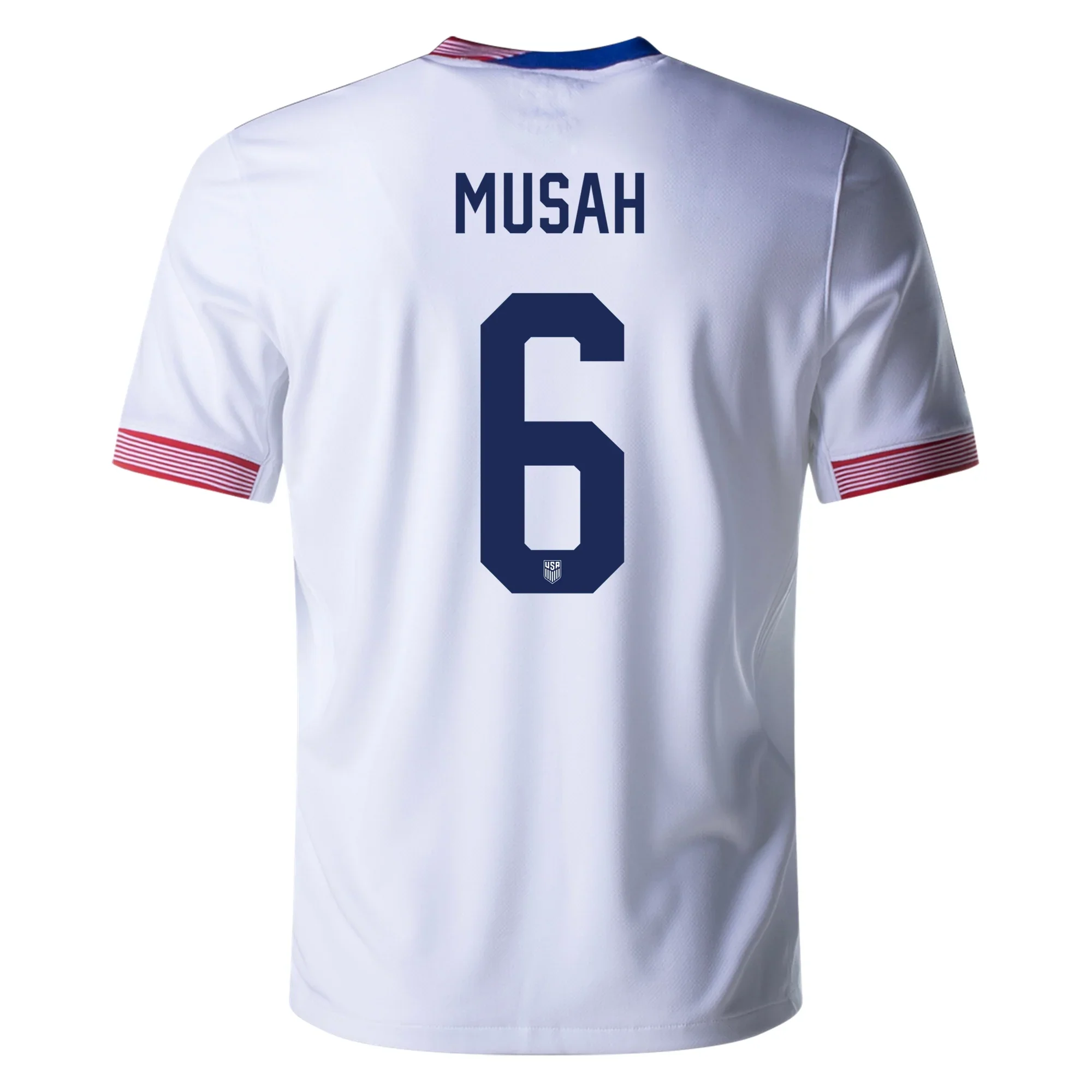 2024 United States MUSAH 6 Home Jersey