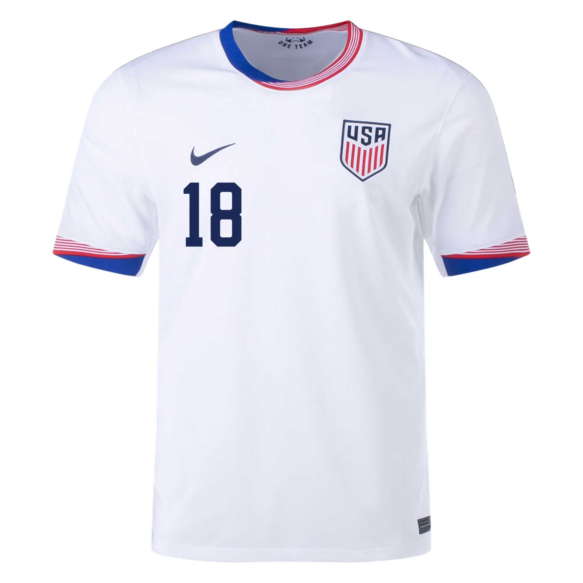 2024 United States PEPI 18 Home Jersey