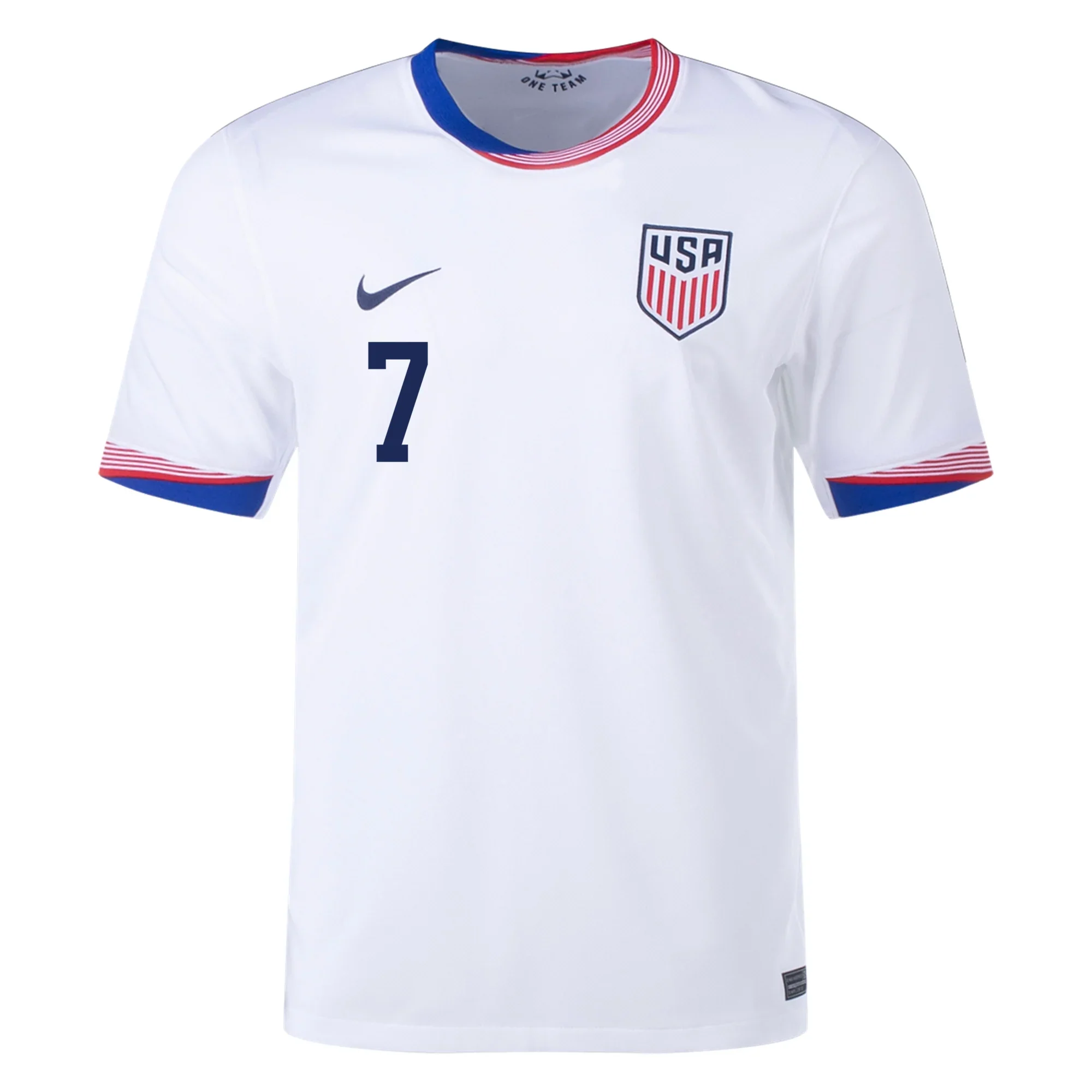 2024 United States REYNA 7 Home Jersey