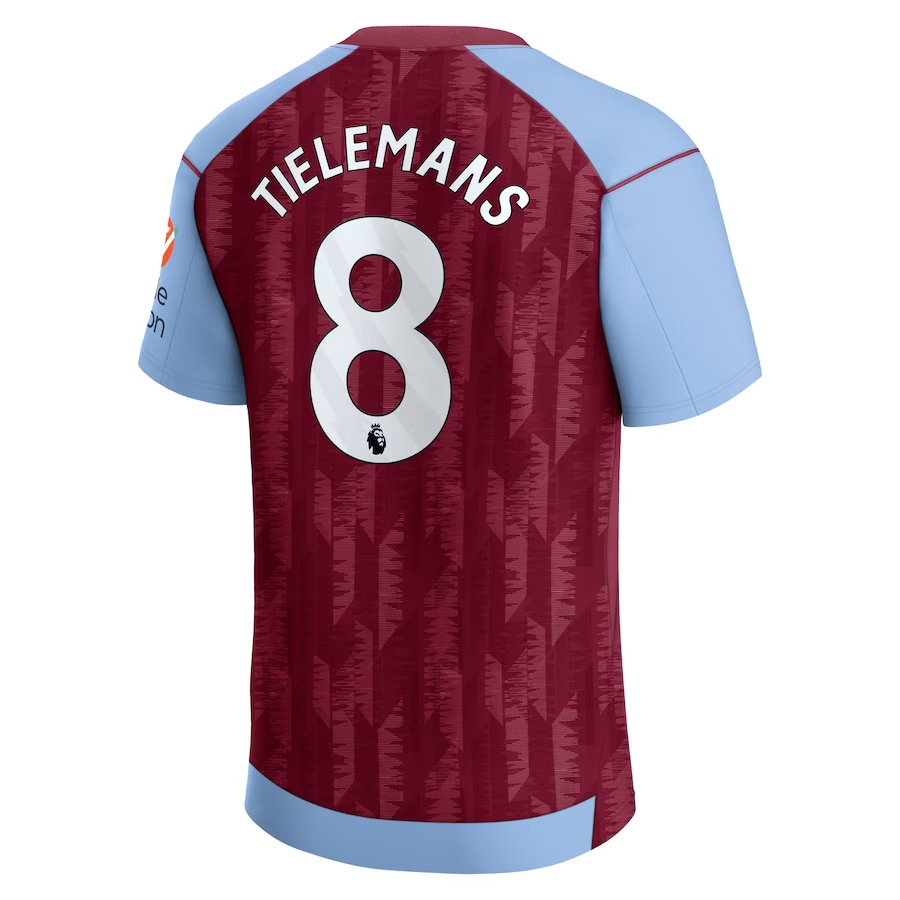 23-24 Aston Villa TIELEMANS 8 Home Jersey