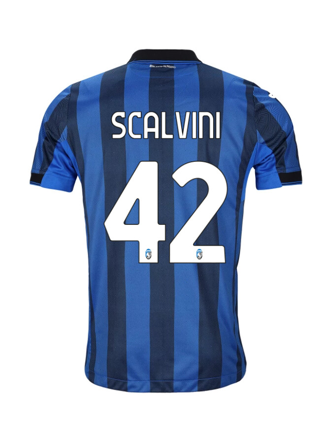 23-24 Atalanta SCALVINI 42 Home Jersey