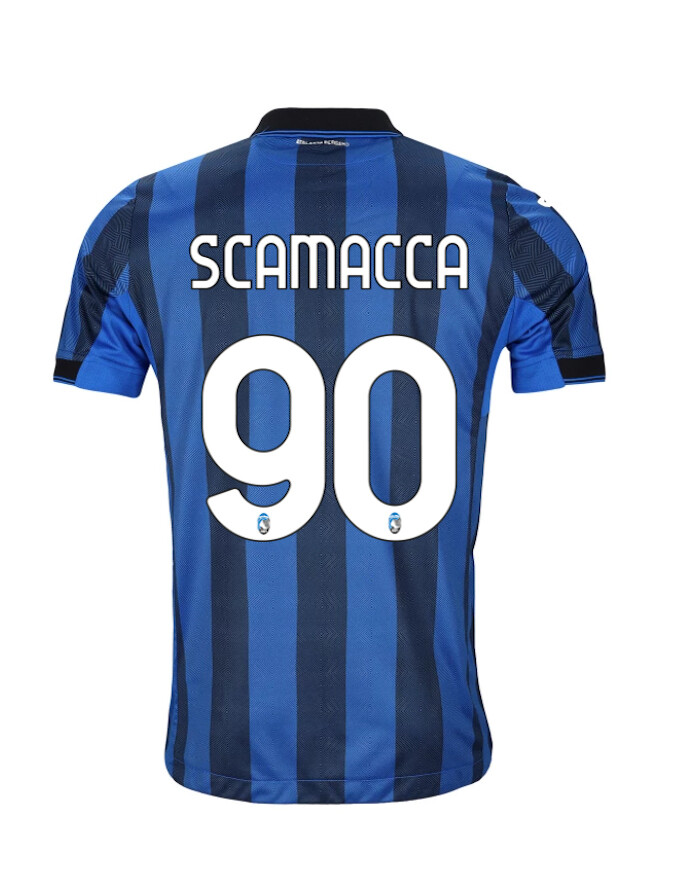 23-24 Atalanta SCAMACCA 90 Home Jersey