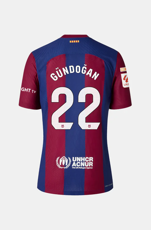 23-24 Barcelona GÜNDOĞAN 22 Home Jersey