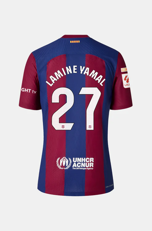 23-24 Barcelona LAMINE YAMAL 27 Home Jersey