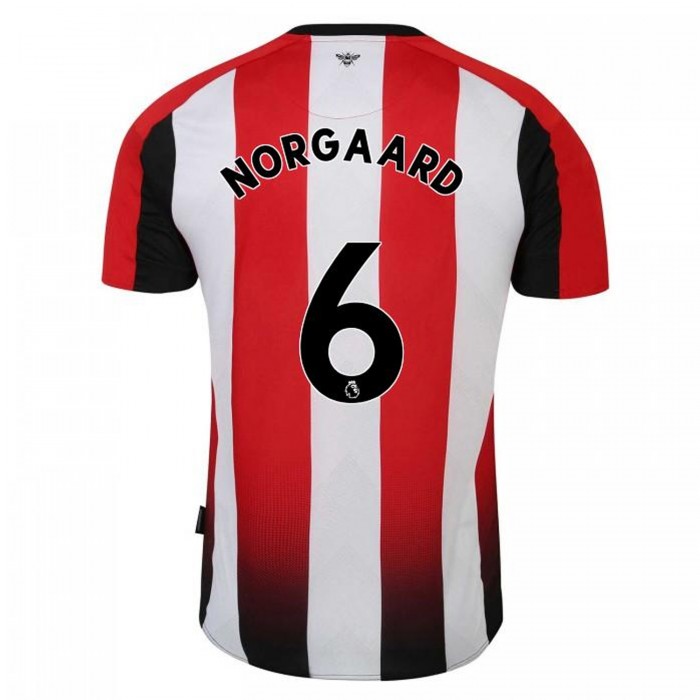 23-24 Brentford NORGAARD 6 Home Jersey