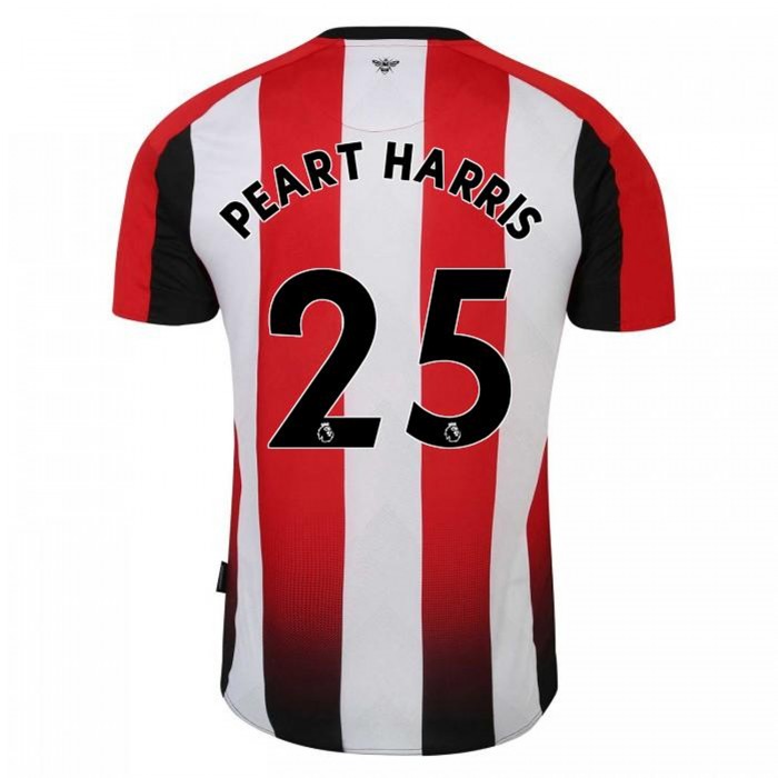 23-24 Brentford PEART HARRIS 25 Home Jersey