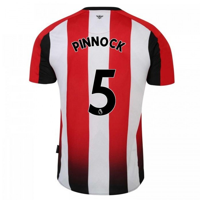 23-24 Brentford PINNOCK 5 Home Jersey