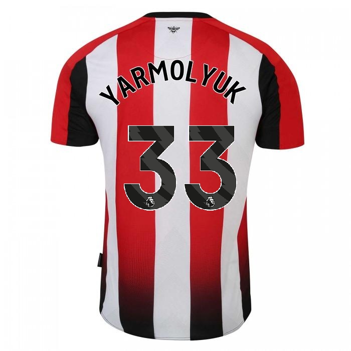 23-24 Brentford YARMOLIUK 33 Home Jersey