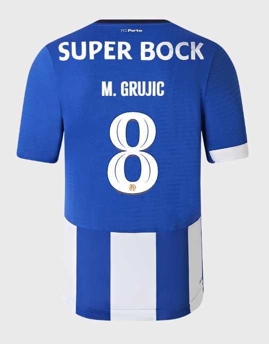 23-24 FC Porto M. Grujic 8 Home Jersey