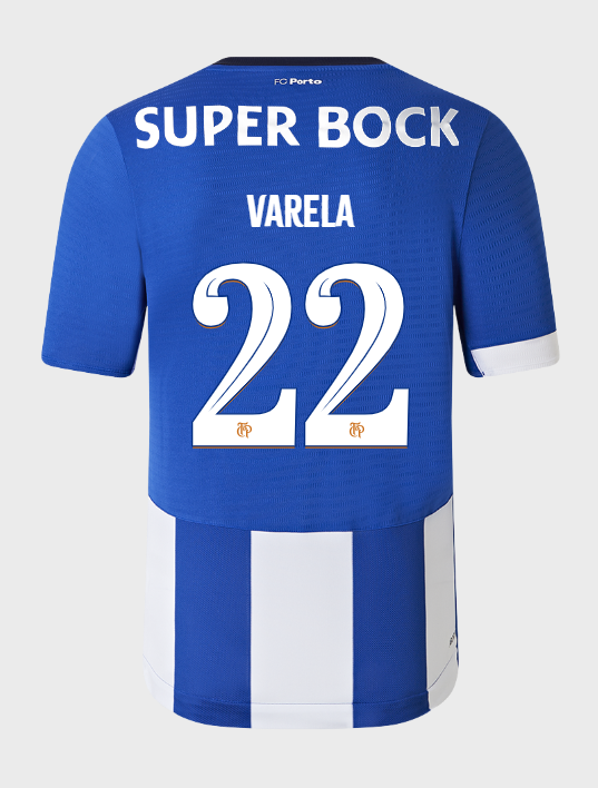 23-24 FC Porto Varela 22 Home Jersey