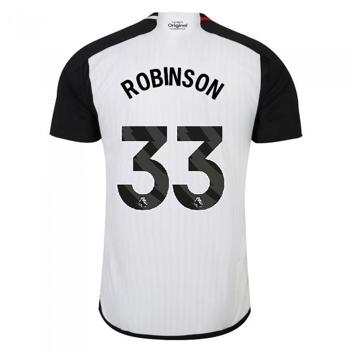 23-24 Fulham ROBINSON 33 Home Jersey