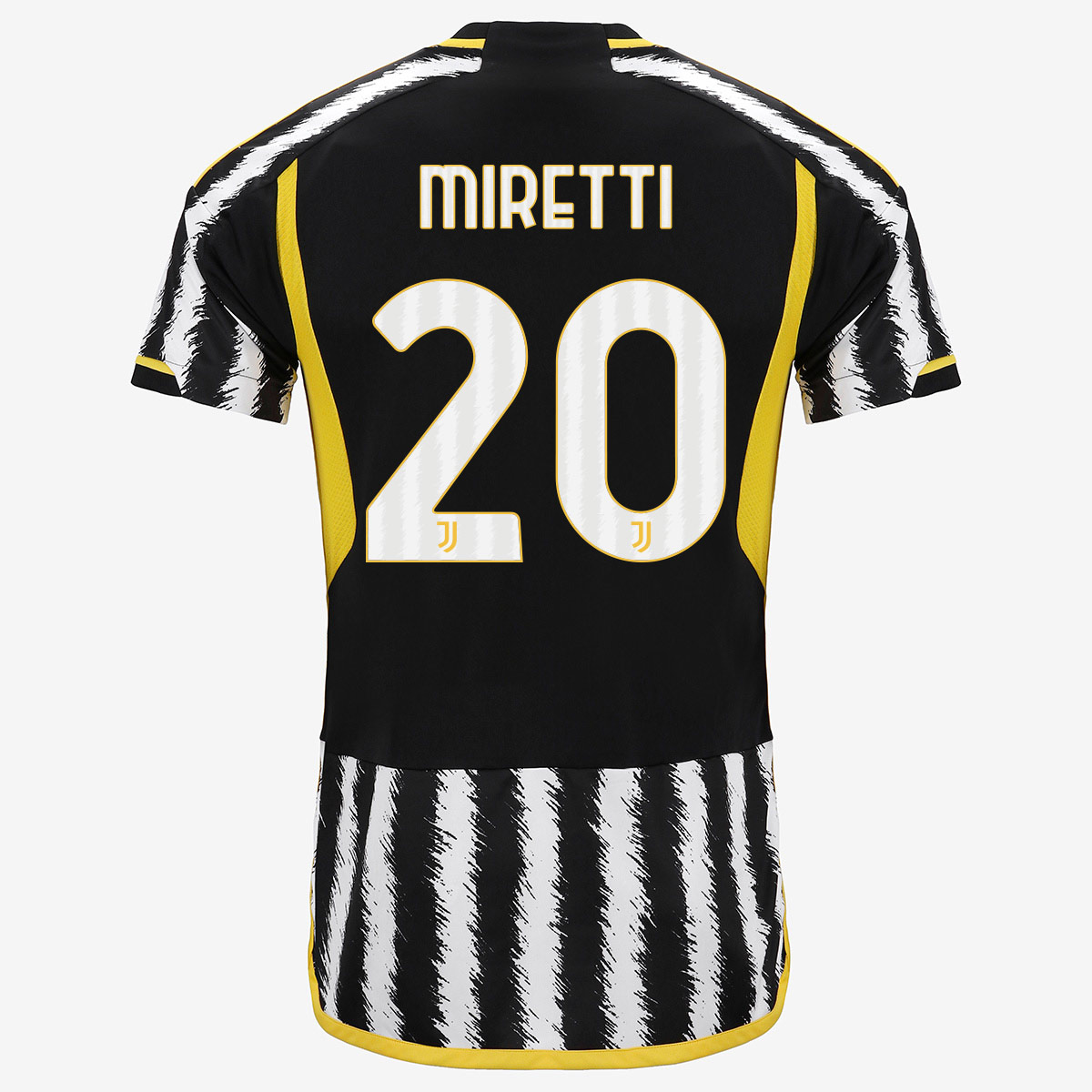 23-24 Juventus MIRETTI 20 Home Jersey