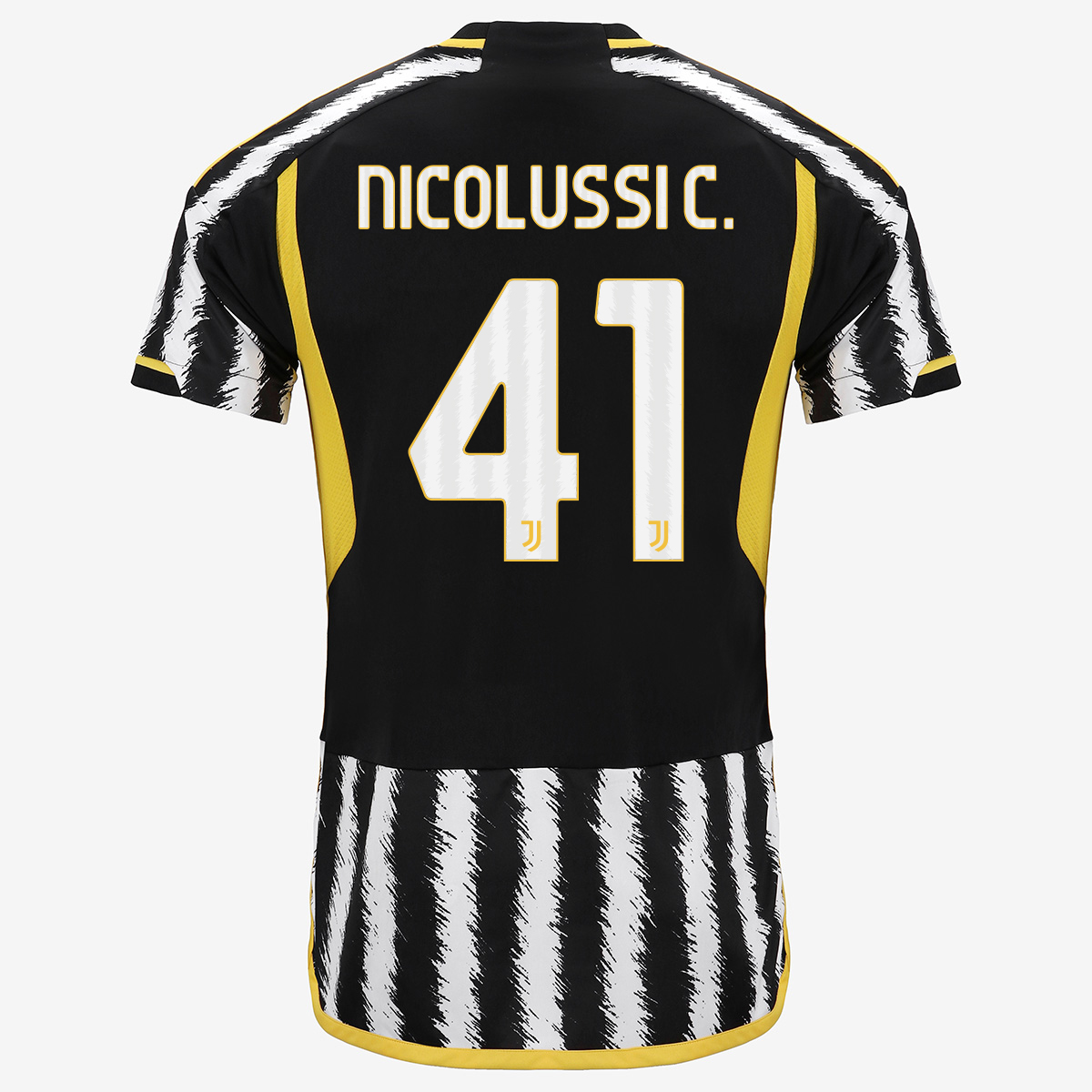 23-24 Juventus NICOLUSSI C. 41 Home Jersey