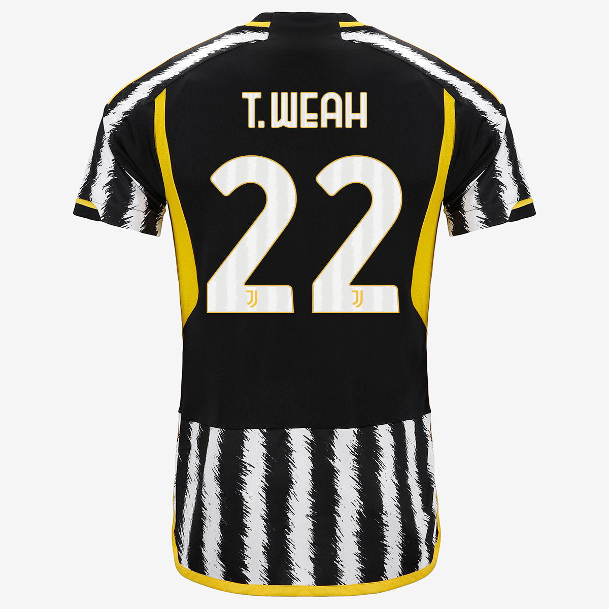 23-24 Juventus T.WEAH 22 Home Jersey