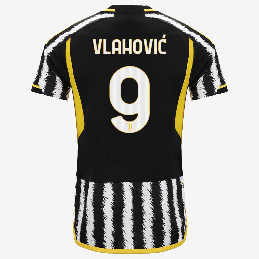 2022-23 Authentic Juventus 2024 Away Kit Jersey - #9 Vlahovic - Men’s Size L