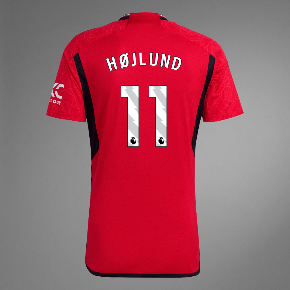 23-24 Manchester United HØJLUND 11 Home Jersey