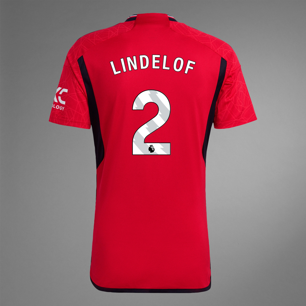 23-24 Manchester United LINDELOF 2 Home Jersey