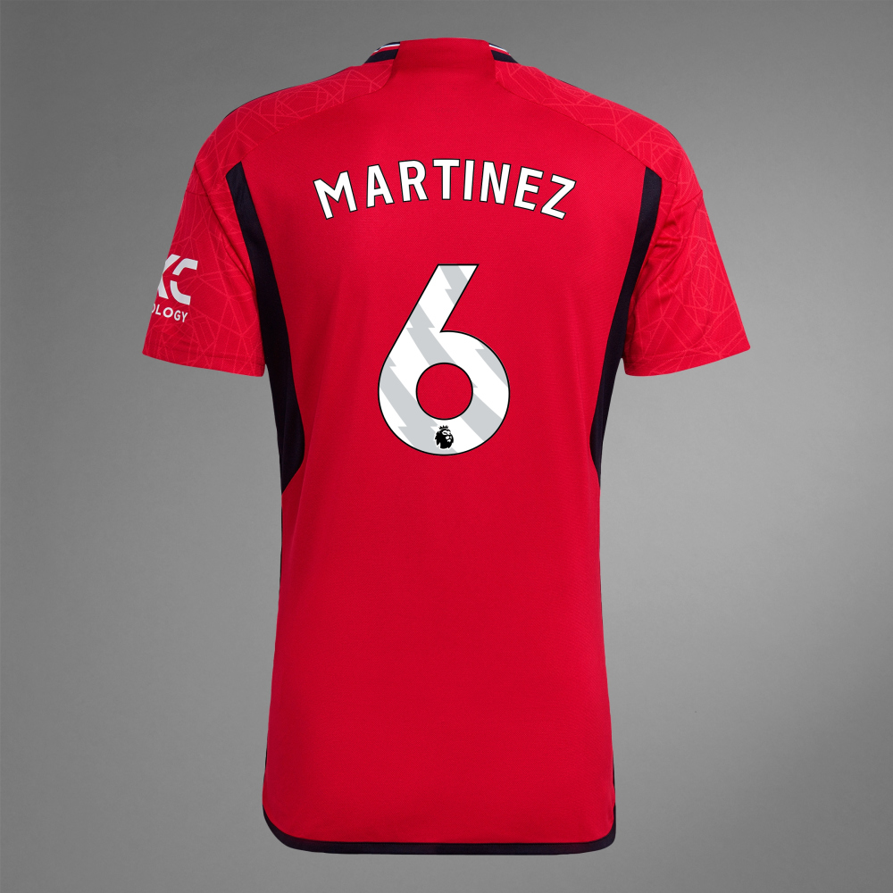 23-24 Manchester United MARTINEZ 6 Home Jersey