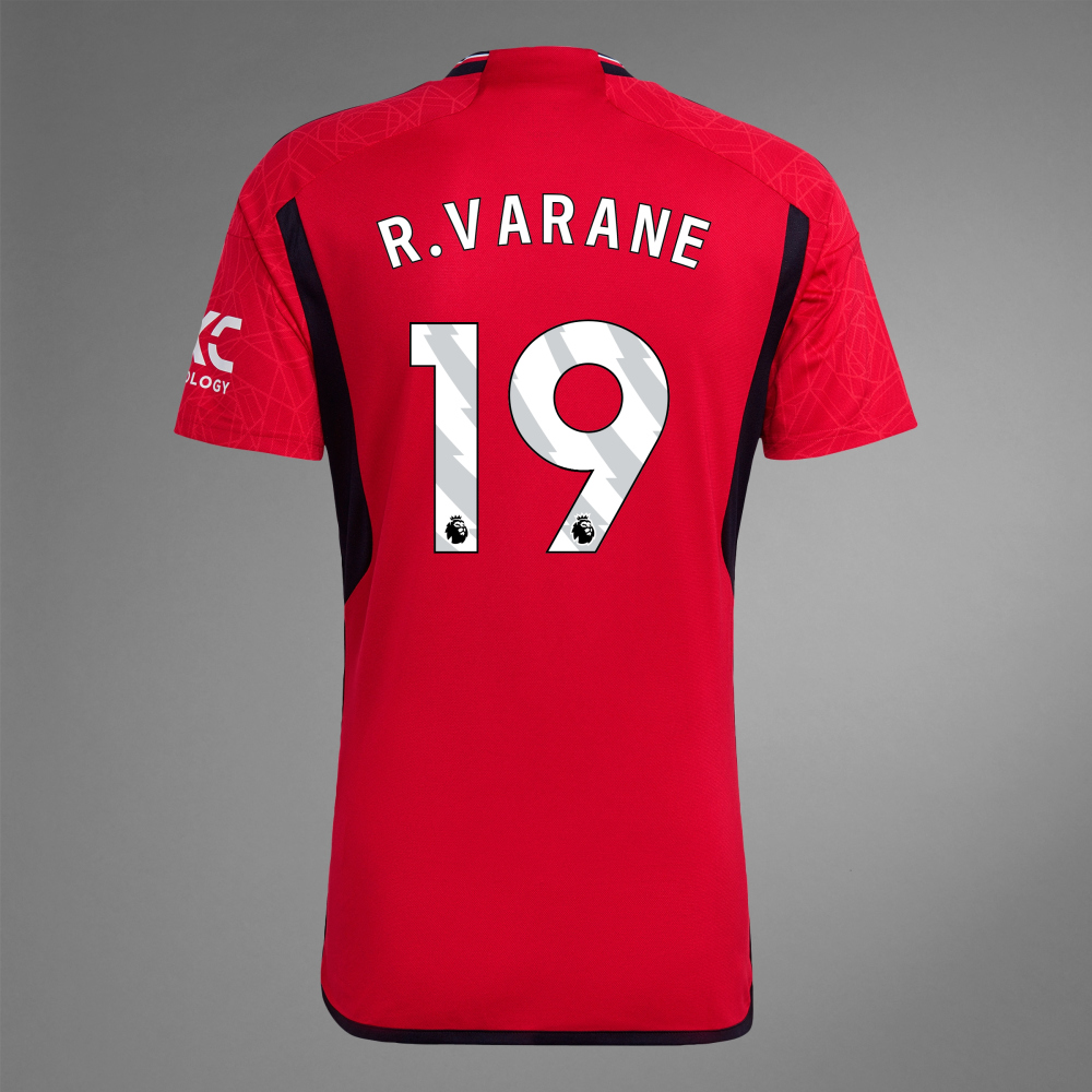 23-24 Manchester United R.VARANE 19 Home Jersey