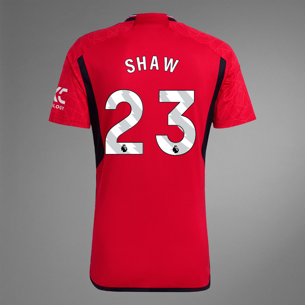 23-24 Manchester United SHAW 23 Home Jersey