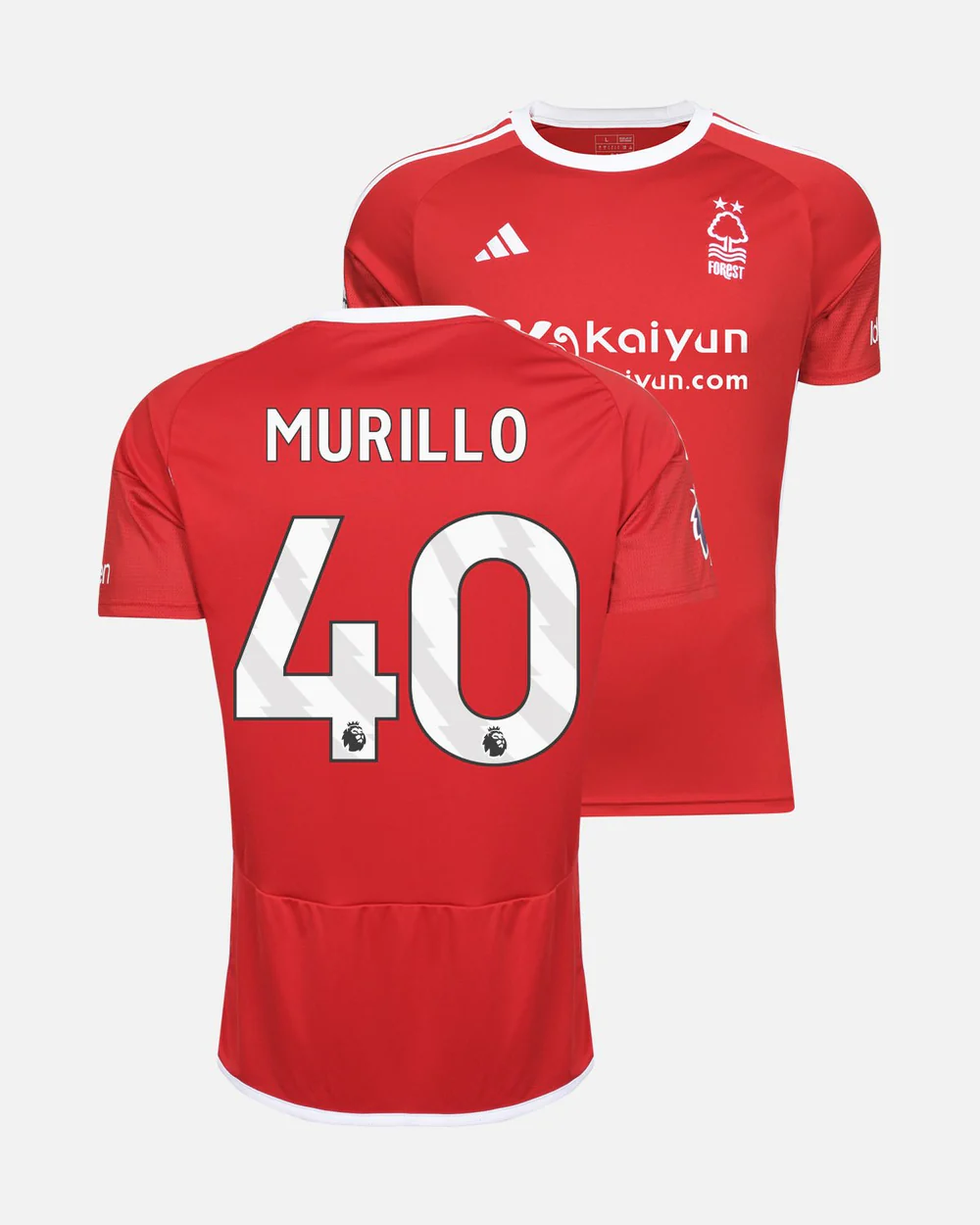 23-24 Nottingham Forest MURILLO 40 Home Jersey