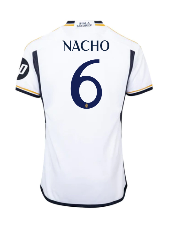 23-24 Real Madrid Nacho 6 Home Jersey