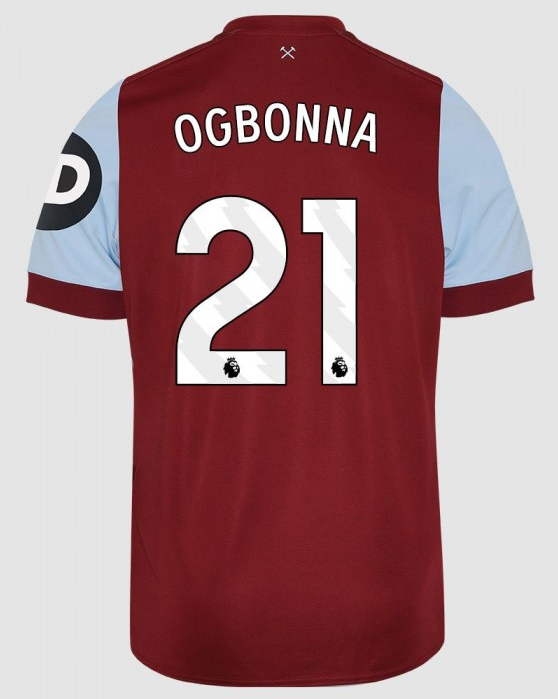 23-24 West Ham United OGBONNA 21 Home Jersey