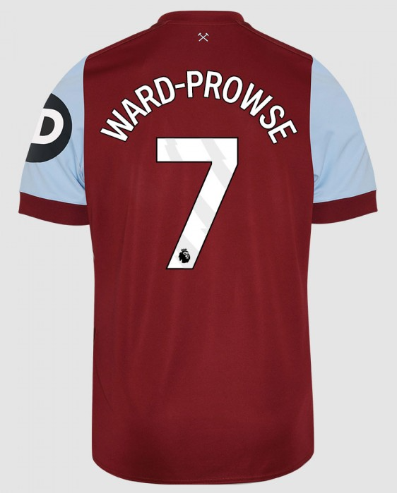 23-24 West Ham United WARD-PROWSE 7 Home Jersey