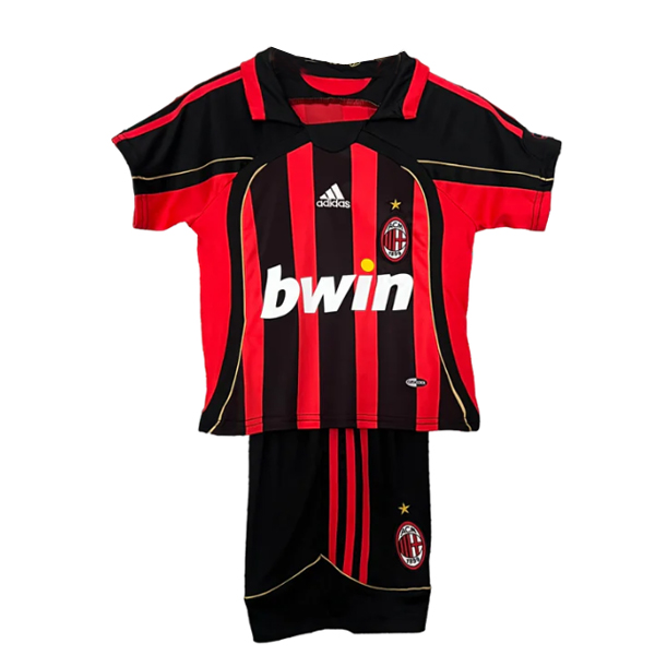 06-07 AC Milan Home Retro Kids Jersey