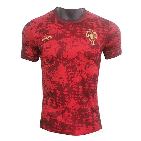 Portugal Pre Match Training Red Jersey 2024 KICKOFFSHOPPER