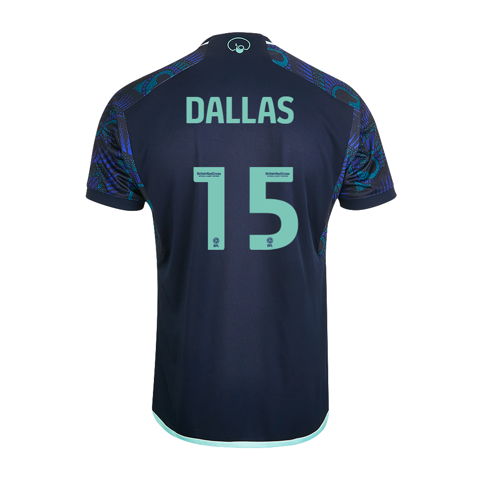 23-24 Leeds United DALLAS 15 Away Jersey