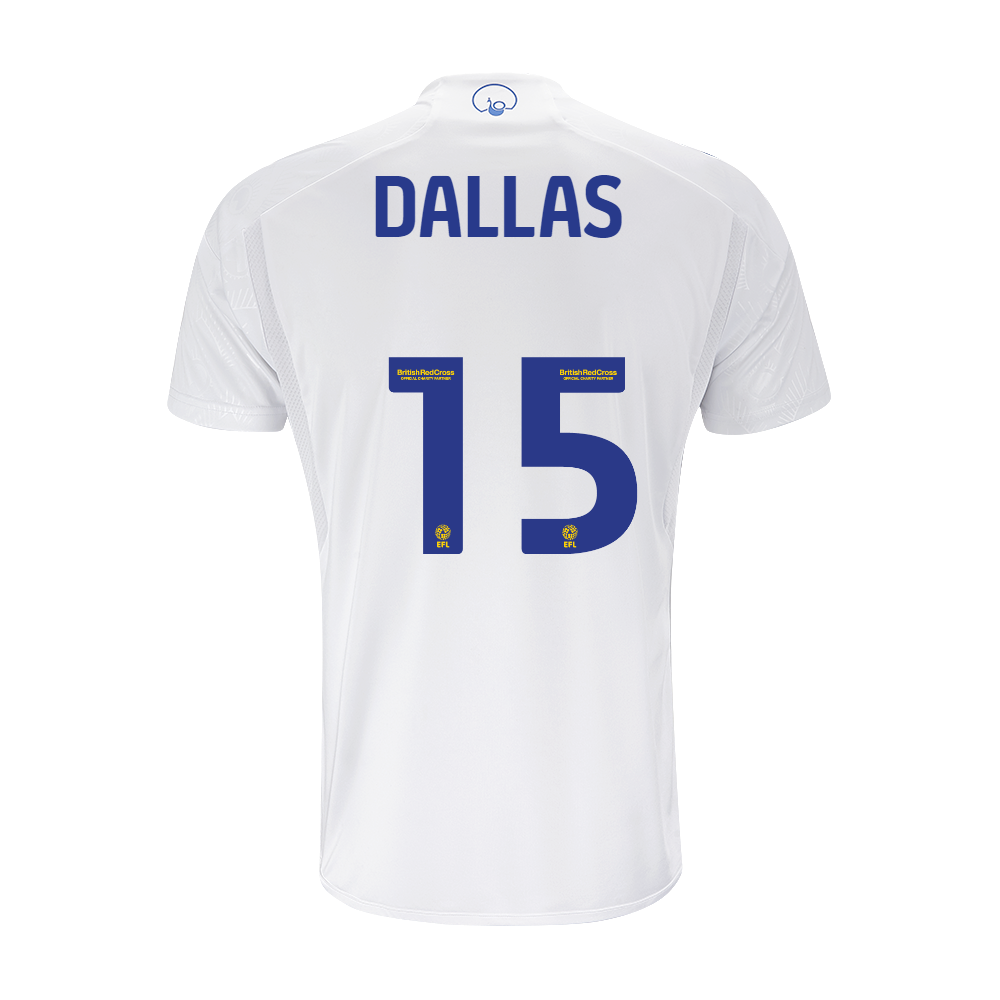 23-24 Leeds United DALLAS 15 Home Jersey