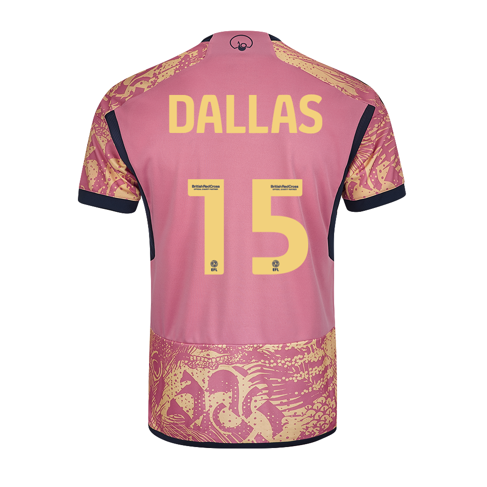 23-24 Leeds United DALLAS 15 Third Jersey