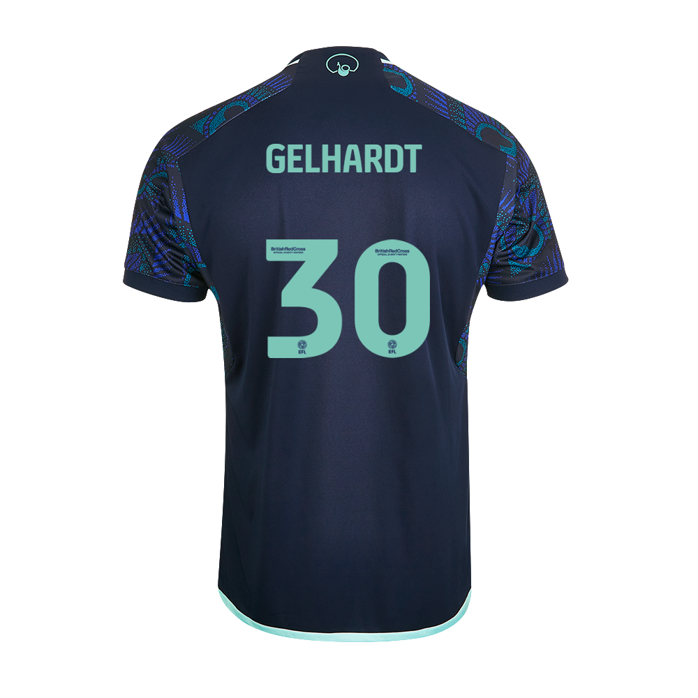 23-24 Leeds United GELHARDT 30 Away Jersey