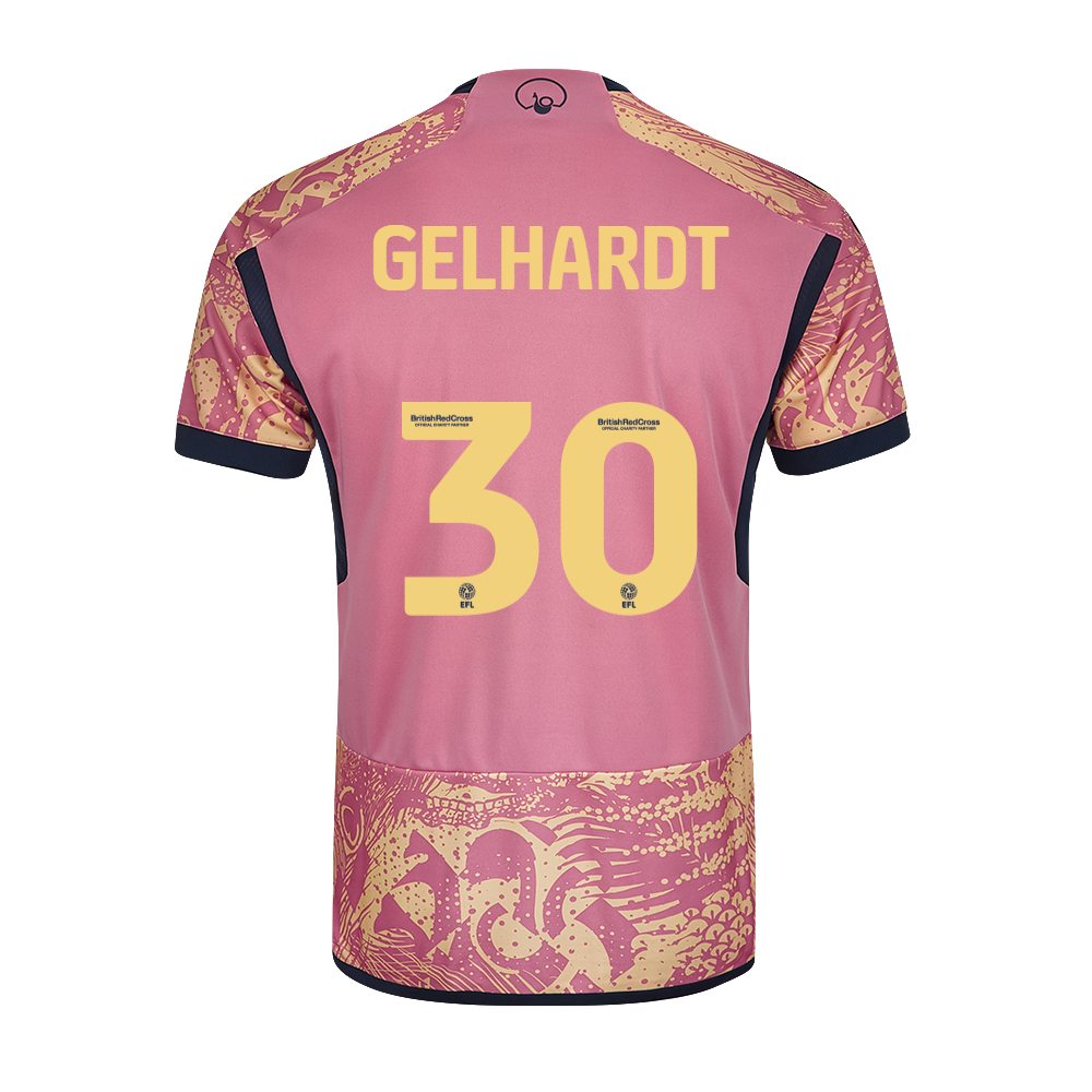 23-24 Leeds United GELHARDT 30 Third Jersey