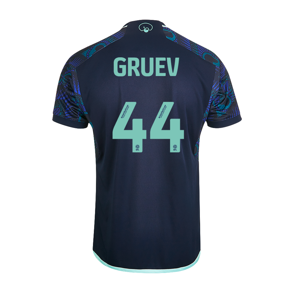 23-24 Leeds United GRUEV 44 Away Jersey