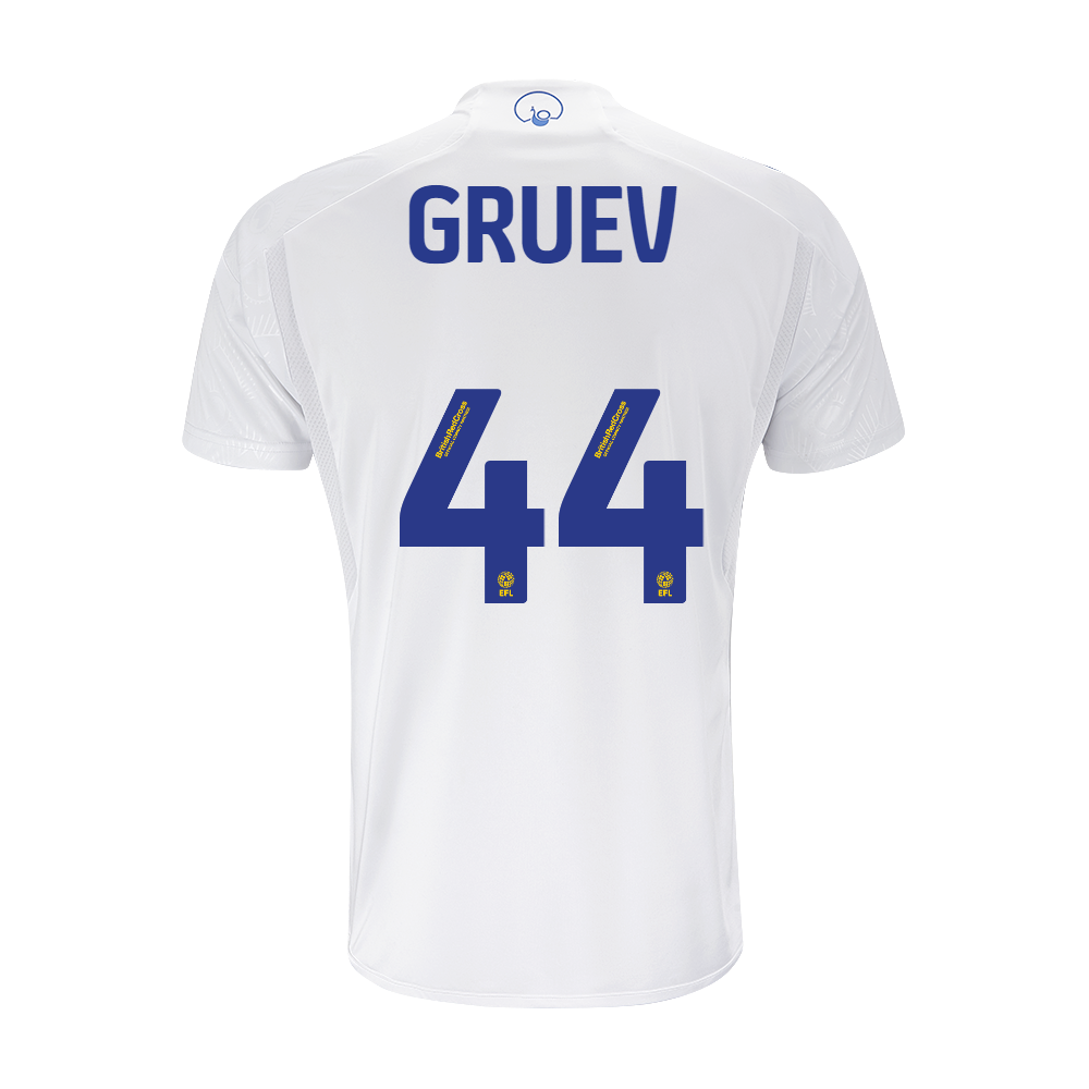 23-24 Leeds United GRUEV 44 Home Jersey