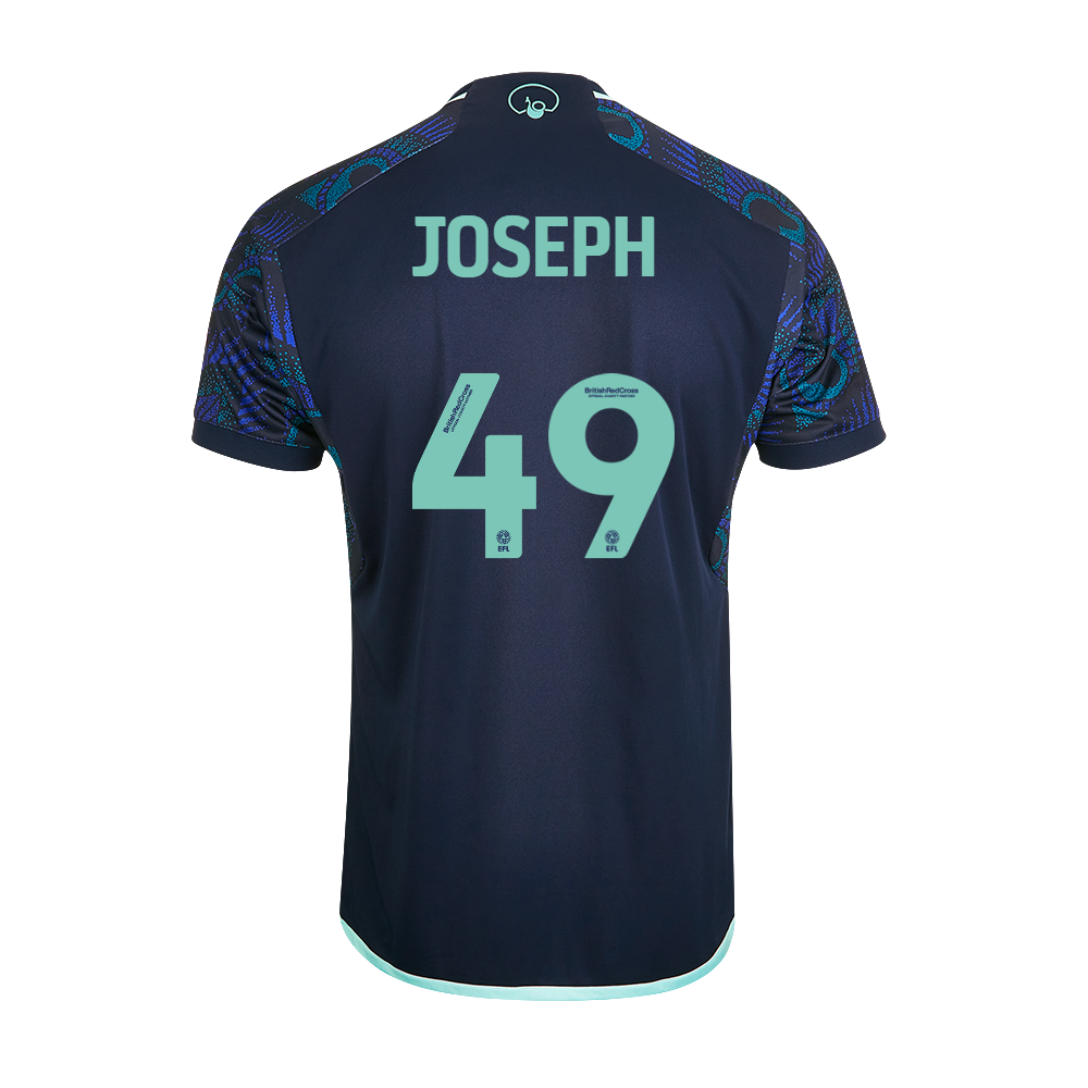 23-24 Leeds United JOSEPH 49 Away Jersey