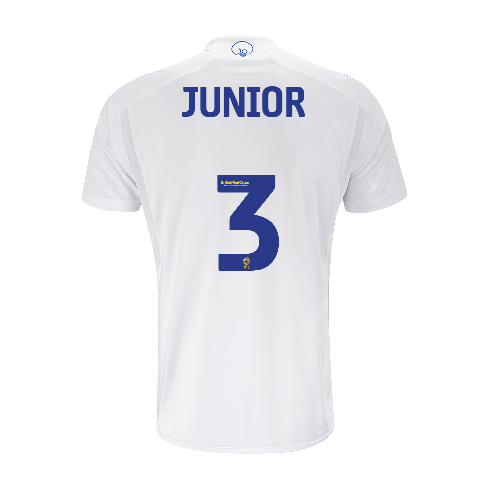 23-24 Leeds United JUNIOR 3 Home Jersey