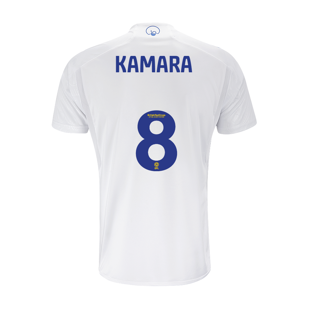 23-24 Leeds United KAMARA 8 Home Jersey