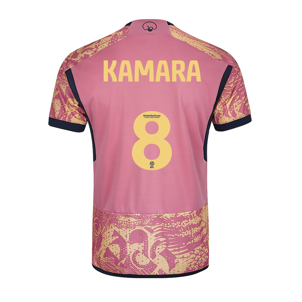 23-24 Leeds United KAMARA 8 Third Jersey